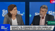 Francisco Sagasti: "El Congreso día a día cambia las reglas electorales como les da la gana"