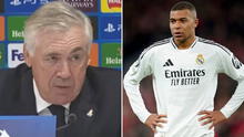 Ancelotti y su duro mensaje sobre Mbappé tras penal fallado en derrota del Real Madrid ante Liverpool: "Está decepcionado"