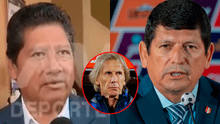 Edwin Oviedo culpó a Agustín Lozano de la salida de Ricardo Gareca de la selección peruana: "Nos duele que hoy no esté"