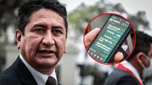 Afiliado al partido A.N.T.A.U.R.O. es captado coordinando en el Congreso con contacto de celular "V CERRON PL"