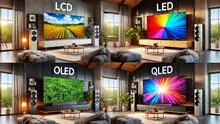 ¿Comprarás un Smart TV nuevo? Estas son las diferencias entre un televisor LCD, LED, OLED y QLED