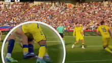 El polémico pisotón sobre Cubarsí que no terminó en penal del Barcelona en la derrota ante Las Palmas