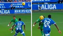 Renato Tapia casi marca golazo con Leganés: se lanzó de 'palomita' en empate ante Alavés por LaLiga 2024-2025