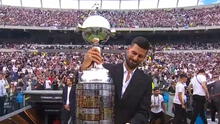 ¡Ya sabe cuánto pesa! Novak Djokovic sorprende al entregar el trofeo de la Copa Libertadores