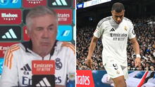 Ancelotti confesó por qué Mbappé no pateó el penal ante Getafe: "Se puede ver una inseguridad"