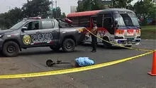 Hombre muere atropellado por un bus cuando viajaba a bordo de un scooter en Los Olivos