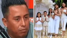 Christian Cueva interrumpe a conductora y tiene tajante respuesta al ser consultado por la primera comunión de su hija: "Yo cumplo"