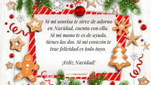 Tarjetas de Navidad 2024 con mensajes bonitos para personalizar e imprimir gratis