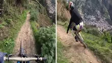 Ciclista muestra el impresionante circuito de downhill en Junín: “Me caí 30 veces con solo ver”