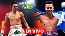 'Divino' Espinoza vs. Robeisy Ramírez EN VIVO: ¿a qué y dónde ver la pelea por el Título Mundial pluma OMB?