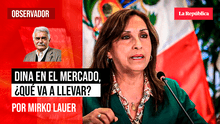 Dina en el mercado, ¿Qué va a llevar?, por Mirko Lauer