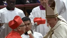 Monseñor Carlos Castillo es investido como cardenal del Perú