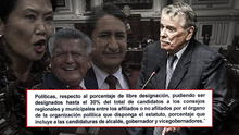 Congreso: Golpe contra los afiliados y la democracia interna de los partidos