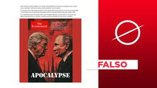 The Economist no publicó esta portada con los rostros de Donald Trump y Vladimir Putin