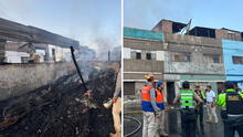 Incendio en el Cercado de Lima deja dos fallecidos y cinco heridos en casa de familia recicladora