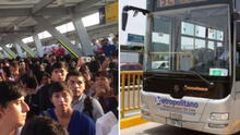 Metropolitano habilita 16 buses tras largas colas en terminal Naranjal durante el feriado HOY 9 de diciembre