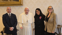 Papa Francisco se reunió con periodistas Pedro Salinas y Paola Ugaz que investigaron casos de abuso en el Sodalicio