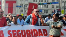 Sindicato de España se une a marcha de transportistas en Lima: "El gobierno peruano está fallando en proteger la vida"