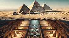 Arqueólogos revelan para qué sirvió el túnel subterráneo que une las 30 pirámides de Egipto