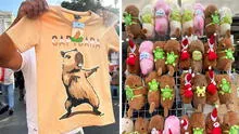 Mercado Central adopta la fiebre por los capibaras con productos innovadores: desde polos hasta carteras