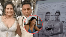 Pamela López sorprende al lucir el vestido de su boda con Christian Cueva en videoclip de Orquesta Candela