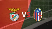 Se juega el segundo tiempo del empate en 0 entre Benfica y Bologna