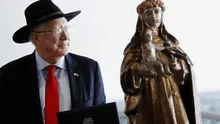 Estados Unidos repatria a México la icónica estatua de la primera santa de América Latina del siglo XVII