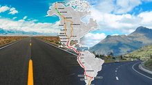 Esta es la carretera más larga del mundo que recorre 14 países: conecta a Estados Unidos con Sudamérica