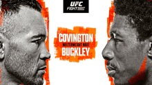 ¿A qué hora pelean Covington vs. Buckley EN VIVO por UFC Fight Night? Sigue AQUÍ la velada