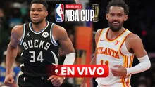 RESULTADO Milwaukee Bucks vs Atlanta Hawks EN VIVO, semifinal NBA Cup 2024: ver juego con Giannis Antetokounmpo