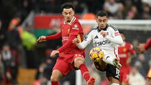 Liverpool empató 2-2 con Fulham en un partidazo: los Reds jugaron con 10 hombres todo el partido