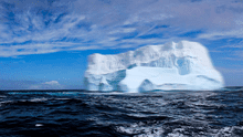 Un fragmento de iceberg más grande que Londres se mueve por el océano tras 30 años girando sobre sí mismo