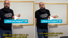 ¿Es mejor que te ofrezcan un 3x2 o que te dejen la segunda unidad al 50%? Matemático analiza y revela el truco de los supermercados