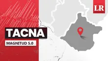 Temblor de magnitud 5,0 remeció Tacna, según IGP