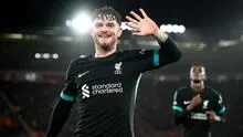 Liverpool ganó 2-1 al Southampton y clasificó a las semifinales de la Carabao Cup 2024-25