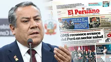 Gustavo Adrianzén sobre ley publicada en El Peruano sin ser aprobada en el Pleno: "Se trataría de un error humano"