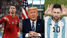 ¿Lionel Messi o Cristiano Ronaldo? La vez que Trump escogió al mejor futbolista de todos los tiempos