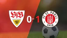 Resumen: FC St. Pauli logró la victoria por 1 a 0 ante Stuttgart