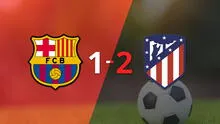 Resumen: Atlético de Madrid voltea el marcador y triunfa 2 a 1 ante Barcelona con gol agónico