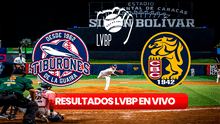 RESULTADOS LVBP HOY por IVC: transmisión EN VIVO de los juegos del 22 de diciembre y pitchers de Caracas vs La Guaira