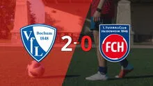 Resumen: Sólido triunfo de Bochum por 2-0 frente a Heidenheim