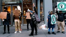 Trabajadores de Starbucks amplían huelga a Nueva York y otras ciudades clave de Estados Unidos