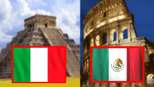 ¿Sabes por qué las banderas de México e Italia son tan similares? Conoce la curiosa historia detrás