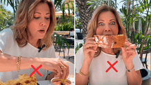 Maritere Braschi causa revuelo al mostrar la forma correcta de comer panetón: “No lo sostengan con las manos”