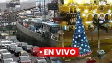 Navidad 2024 EN VIVO: sigue el tráfico en Lima y las celebraciones por Nochebuena en Perú