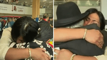 Adultos mayores van al aeropuerto sin saber que se reencontrarían con su hija tras 6 años por Navidad: el emotivo reencuentro