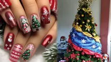 Diseño de uñas navideñas 2024: ideas bonitas y elegantes para festejar la Navidad en Venezuela