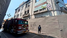 Incendio en edificio Giacoletti: sujetos intentaron provocar nuevo siniestro cerca a plaza San Martín