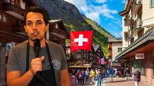 Un peruano que vive en Suiza compara la vida allí y en Perú: "Tienes un sueldo fijo sumamente alto que puedes ahorrar"