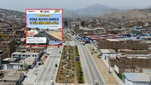 Inauguración de obra en la Vía Expresa Sur: entrega de vías auxiliares que conectara Carabayllo y SJM